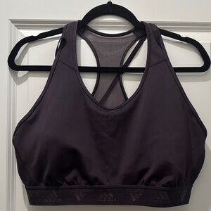 Adidas Women's Deep Purple Sports Bra